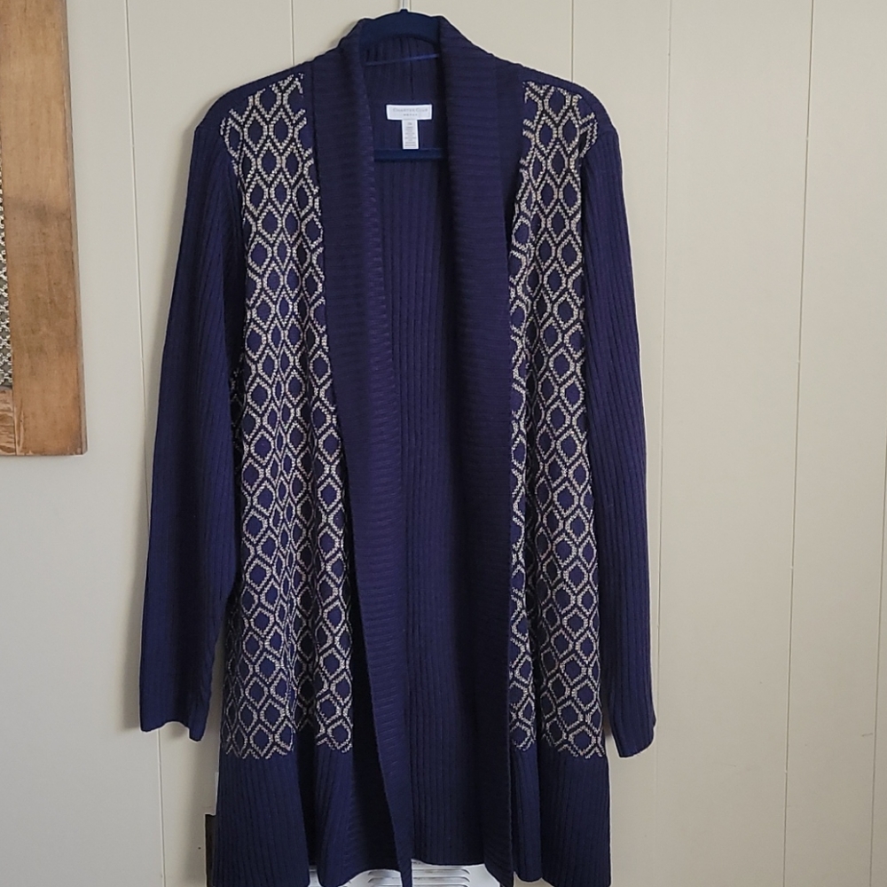 Navy sweater